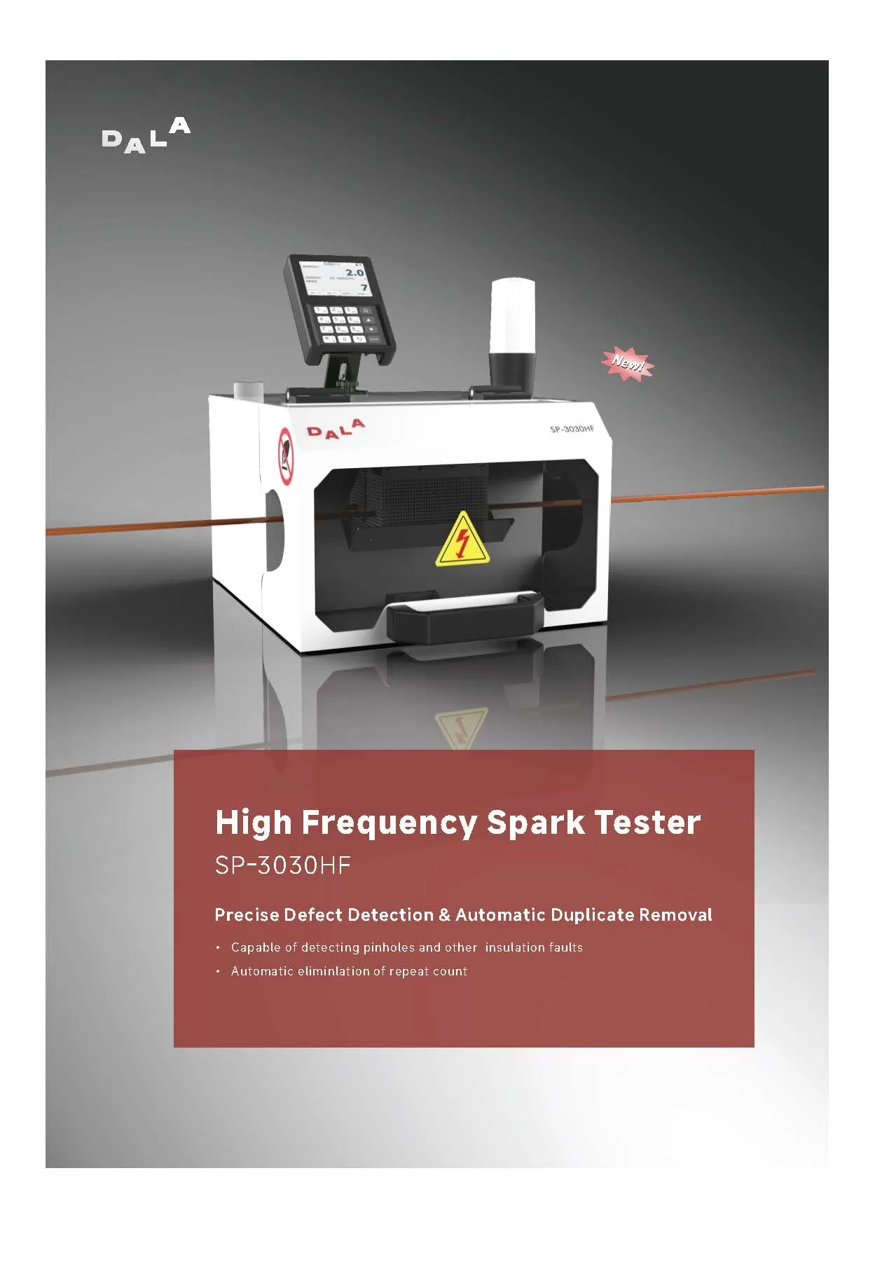 Spark Tester（SP Series）Brochure Downloads