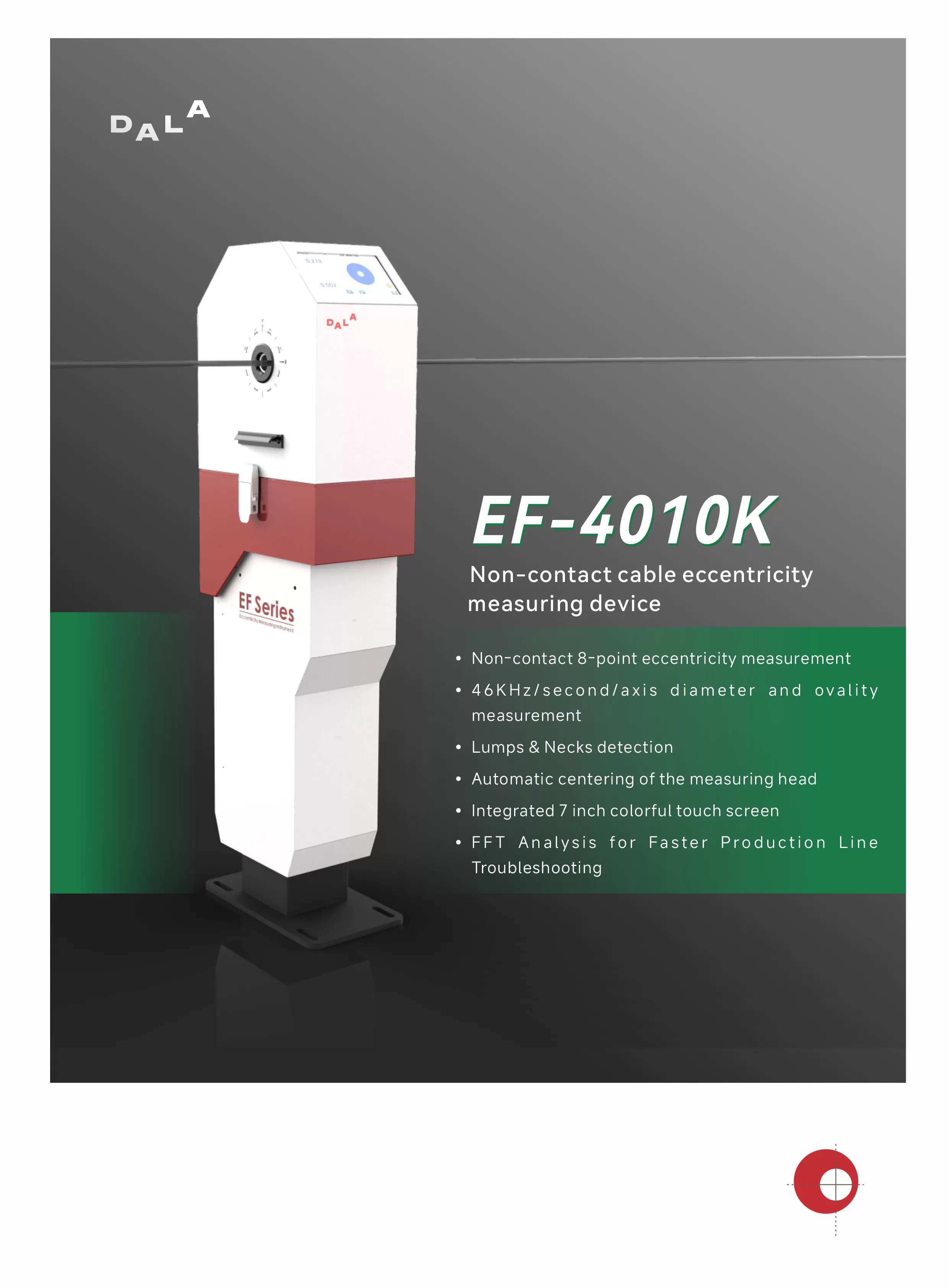 Cable Eccentricity Gauge（EF Series）Brochure Downloads