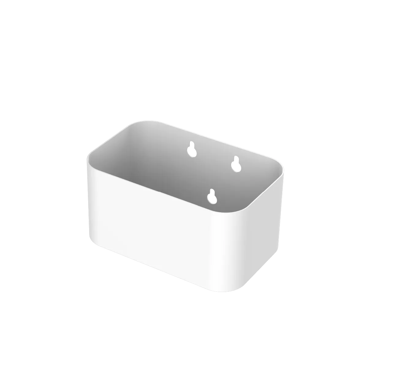 Side-Mounted Metal Storage Box